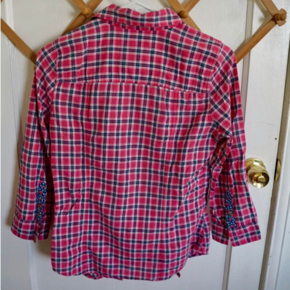 Magenta Plaid Shirt - Picture 2 of 6
